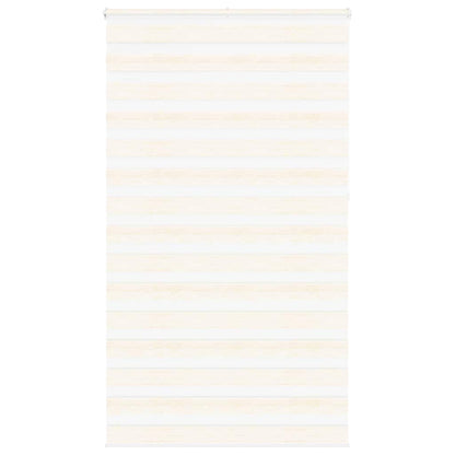 vidaXL Zebra Blind Marble Beige 130x230 cm Fabric Width 125.9 cm Polyester 1