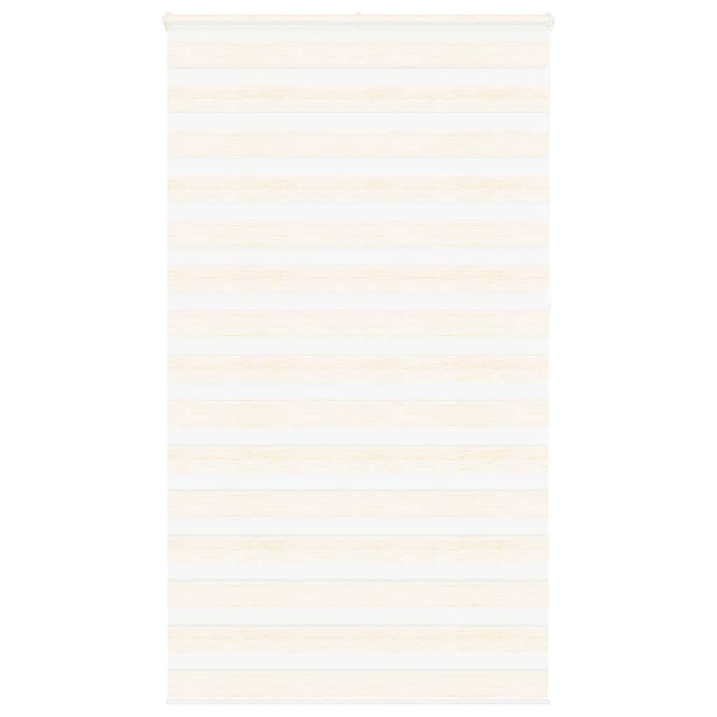 vidaXL Zebra Blind Marble Beige 135x230 cm Fabric Width 130.9 cm Polyester 1