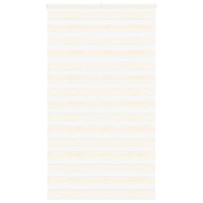 vidaXL Zebra Blind Marble Beige 135x230 cm Fabric Width 130.9 cm Polyester 1