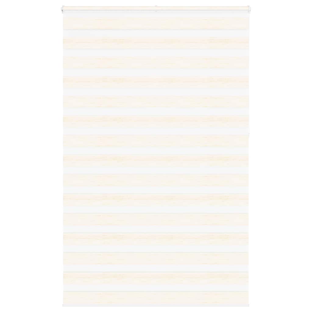 vidaXL Zebra Blind Marble Beige 145x230 cm Fabric Width 140.9 cm Polyester 1