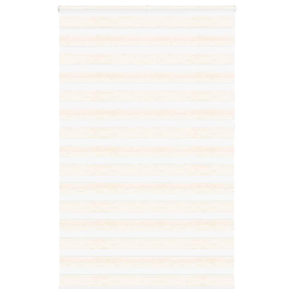 vidaXL Zebra Blind Marble Beige 150x230 cm Fabric Width 145.9 cm Polyester 1