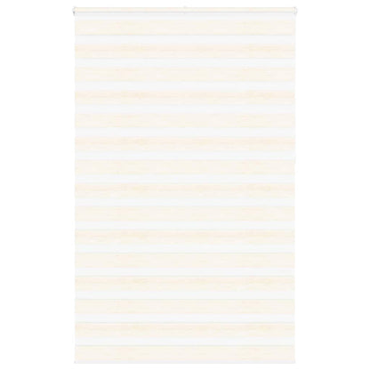 vidaXL Zebra Blind Marble Beige 150x230 cm Fabric Width 145.9 cm Polyester 1