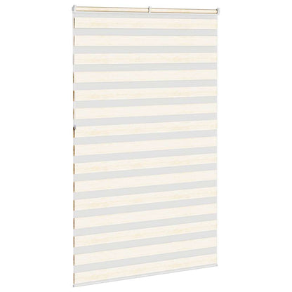 vidaXL Zebra Blind Marble Beige 150x230 cm Fabric Width 145.9 cm Polyester 4