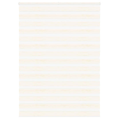 vidaXL Zebra Blind Marble Beige 155x230 cm Fabric Width 150.9 cm Polyester 1
