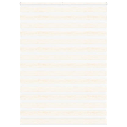 vidaXL Zebra Blind Marble Beige 160x230 cm Fabric Width 155.9 cm Polyester 1