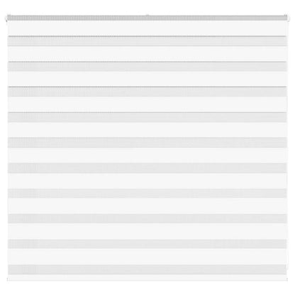 vidaXL Zebra Blind White 165x100 cm Fabric Width 160.9 cm Polyester 1