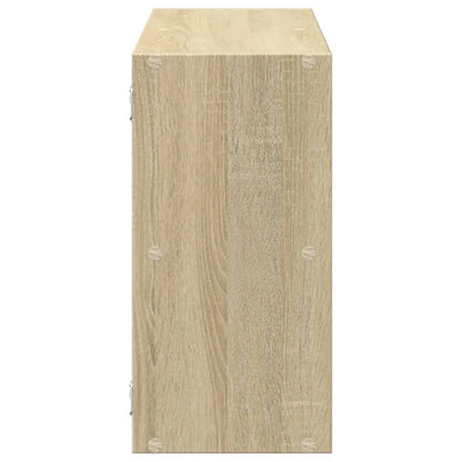 vidaXL Wall Shelf Sonoma Oak 100x25x50 cm Engineered Wood 5