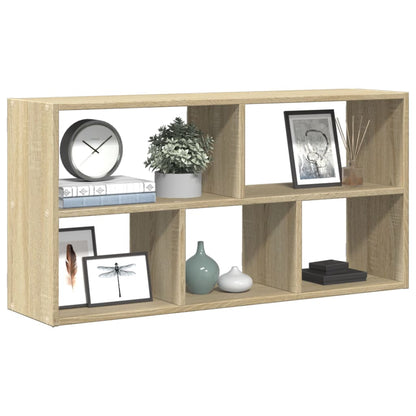 vidaXL Wall Shelf Sonoma Oak 100x25x50 cm Engineered Wood 1