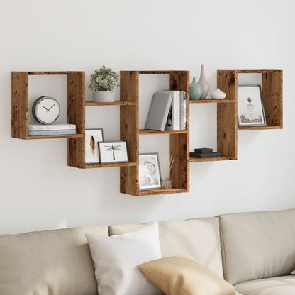 vidaXL Wall Shelf 159x18x66 cm Engineered Wood