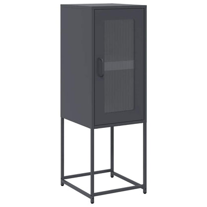 vidaXL Sideboard Anthracite 36x39x107 cm Cold-rolled Steel 2
