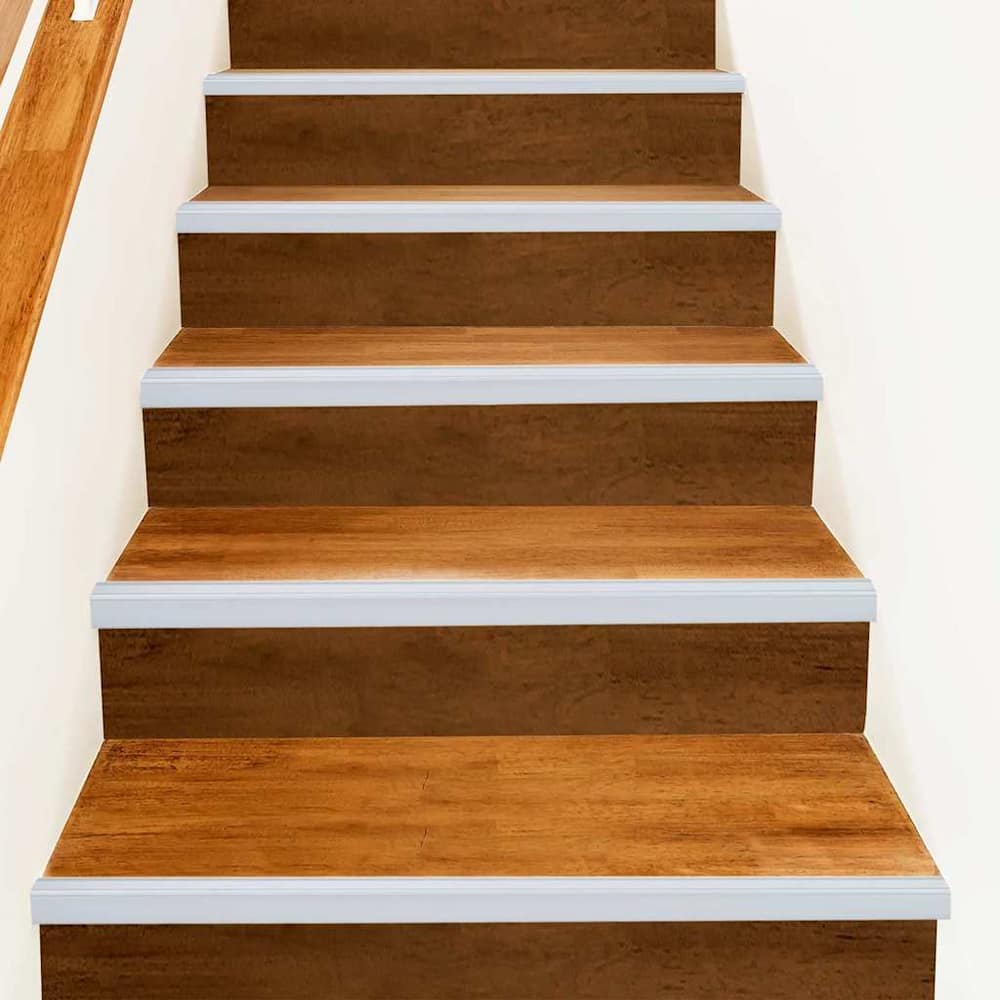 vidaXL Stair Nosings in L-shape 5 pcs Aluminium 90 cm Silver