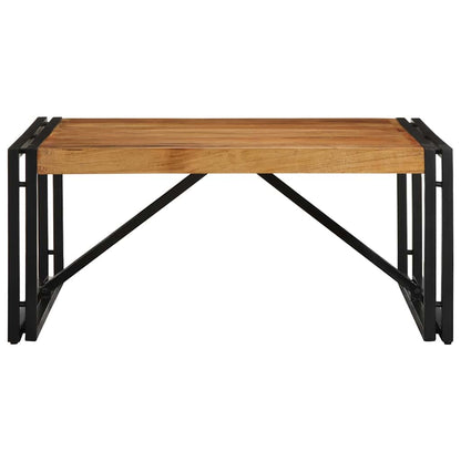 vidaXL Coffee Table 80x80x35 cm Solid Wood Acacia 2