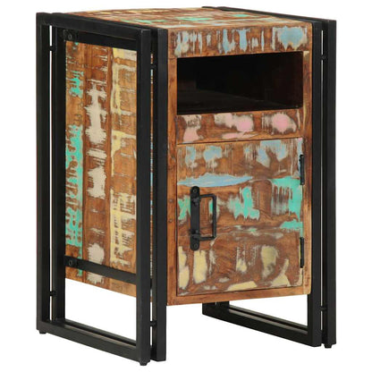 vidaXL Bedside Cabinet 40x40x59 cm Solid Wood Reclaimed 1