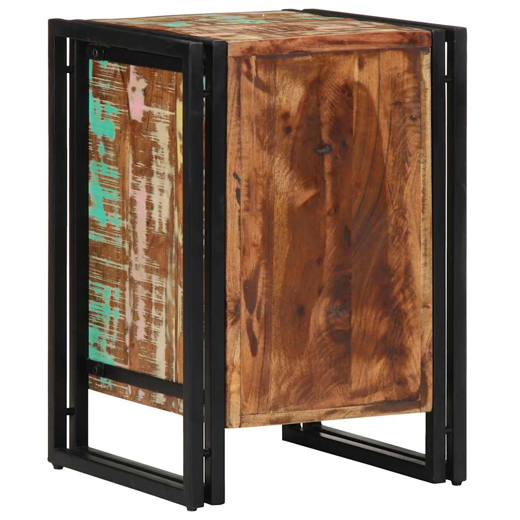 vidaXL Bedside Cabinet 40x40x59 cm Solid Wood Reclaimed 5