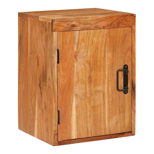 Bedside Table Brown 35 x 33 x 48 cm Solid Wood Acacia Solid acacia wood 1