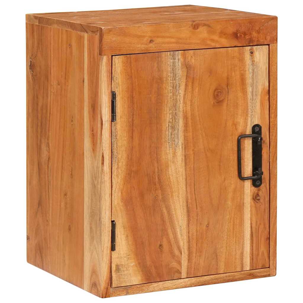 vidaXL Bedside Table Brown 35 x 33 x 48 cm Solid Wood Acacia 2