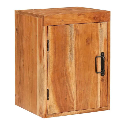 Bedside Table Brown 35 x 33 x 48 cm Solid Wood Acacia Solid acacia wood 1
