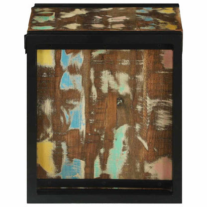 vidaXL Wine Rack 35 x 35 x 39 cm Solid Reclaim Wood 5