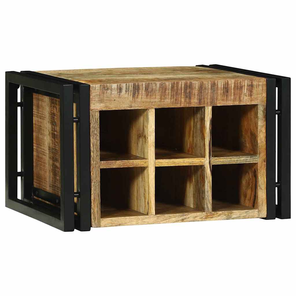 vidaXL Wine Rack 2 pcs 46 x 35 x 27.5 cm Solid Mango Wood 1
