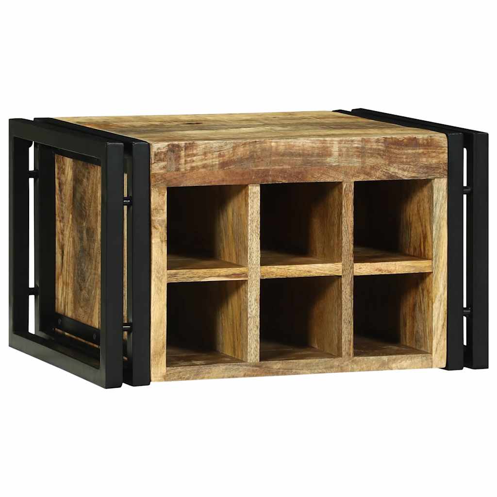 vidaXL Wine Rack 2 pcs 46 x 35 x 27.5 cm Solid Mango Wood 2