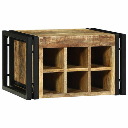 vidaXL Wine Rack 2 pcs 46 x 35 x 27.5 cm Solid Mango Wood 2