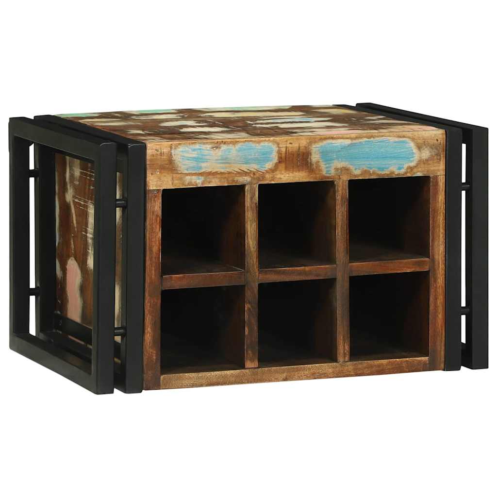 vidaXL Wine Rack 2 pcs 46 x 35 x 27.5 cm Solid Reclaim Wood 1