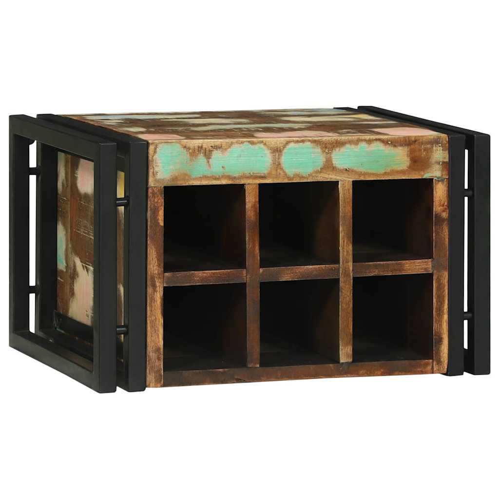 vidaXL Wine Rack 2 pcs 46 x 35 x 27.5 cm Solid Reclaim Wood 3