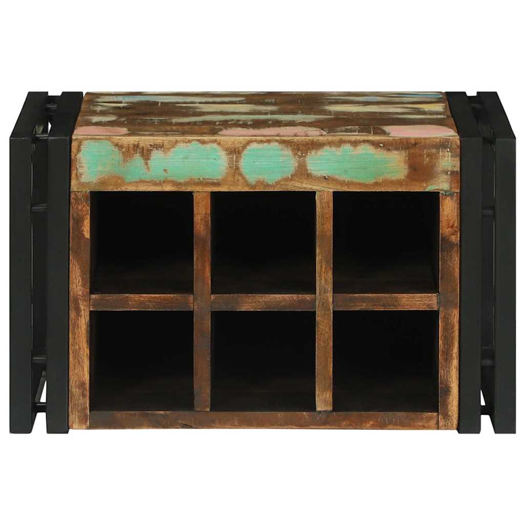 vidaXL Wine Rack 2 pcs 46 x 35 x 27.5 cm Solid Reclaim Wood 4