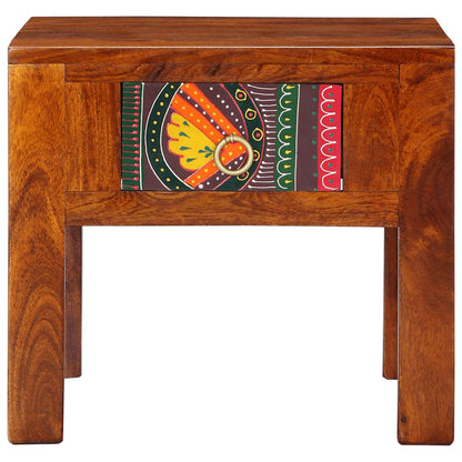 vidaXL Bedside Cabinet 40x40x36 cm Solid Wood Acacia 2