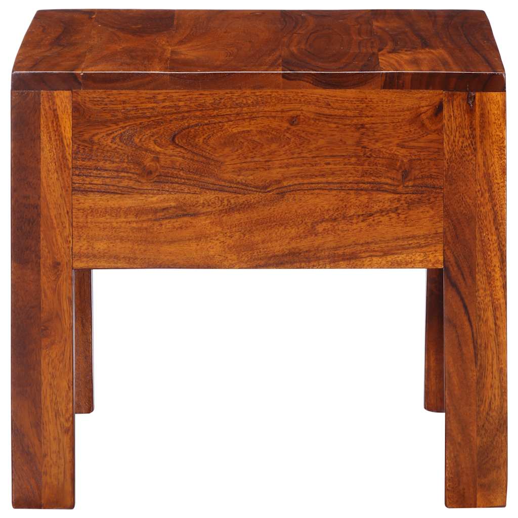 vidaXL Bedside Cabinet 40x40x36 cm Solid Wood Acacia 3