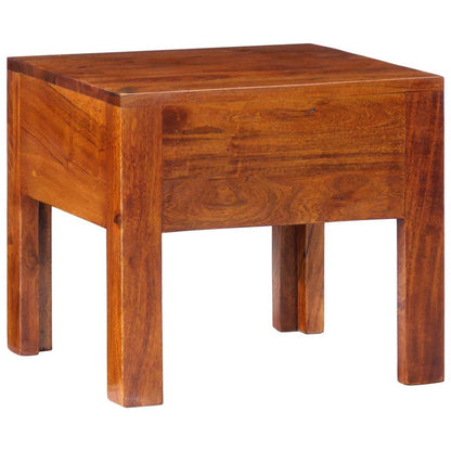 vidaXL Bedside Cabinet 40x40x36 cm Solid Wood Acacia 4