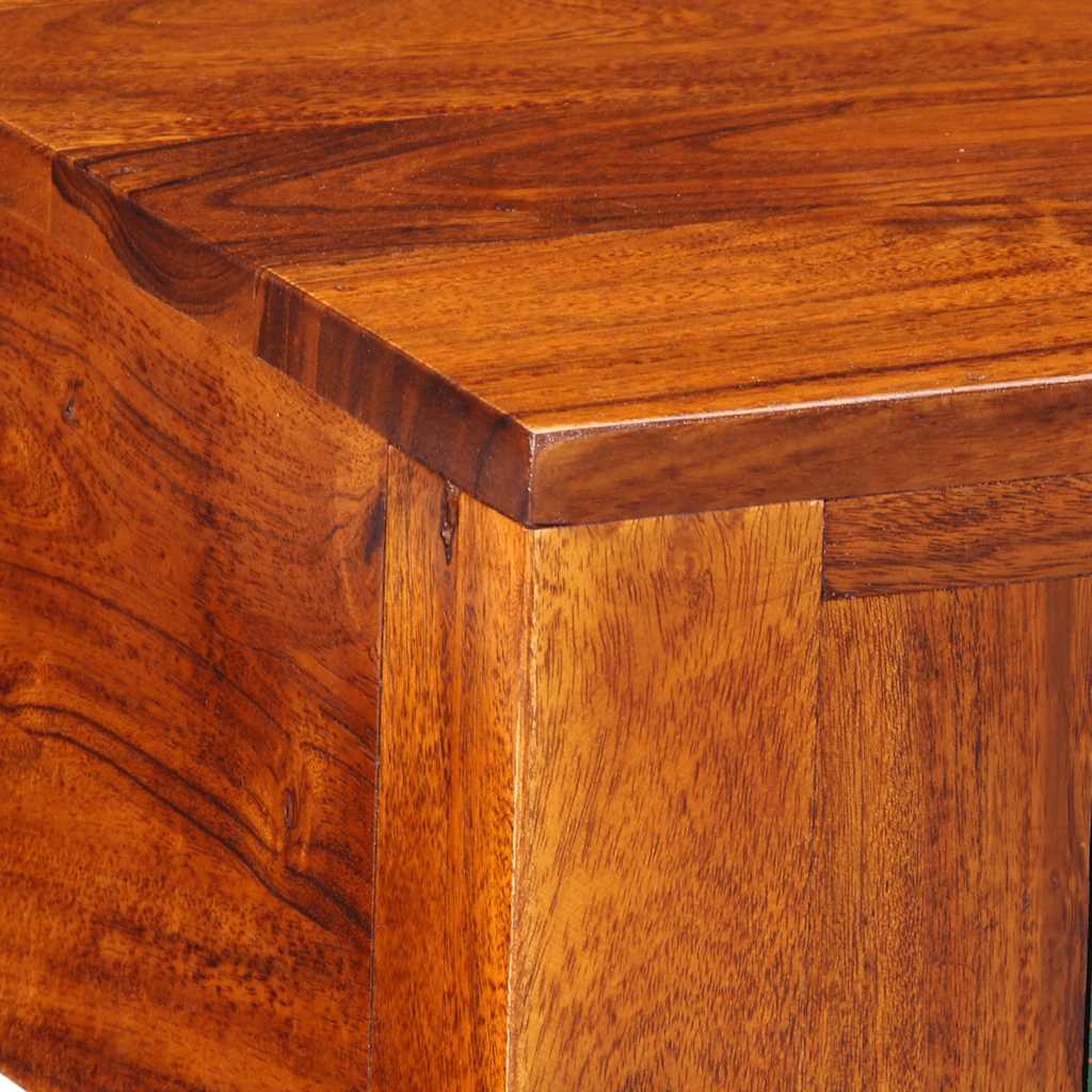 vidaXL Bedside Cabinet 40x40x36 cm Solid Wood Acacia 5