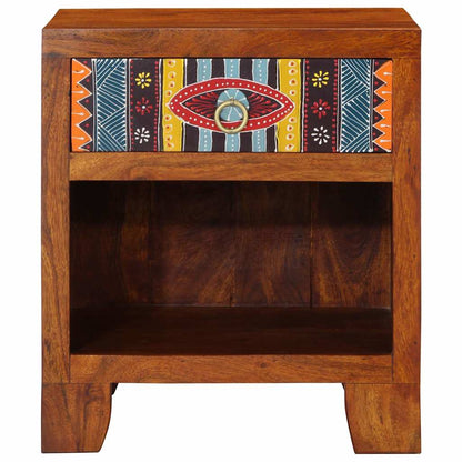 vidaXL Bedside Cabinet 40x35x45 cm Solid Wood Acacia 2