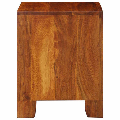 vidaXL Bedside Cabinet 40x35x45 cm Solid Wood Acacia 3