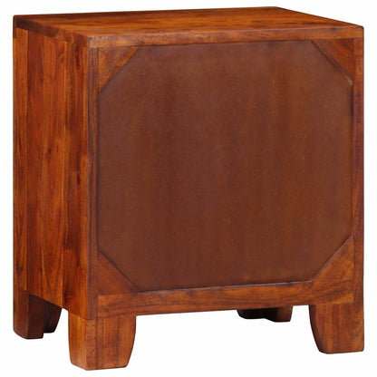 vidaXL Bedside Cabinet 40x30x45 cm Solid Wood Acacia 4