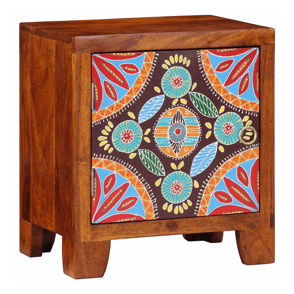 Bedside Cabinet 40x30x45 cm Solid Wood Acacia 1