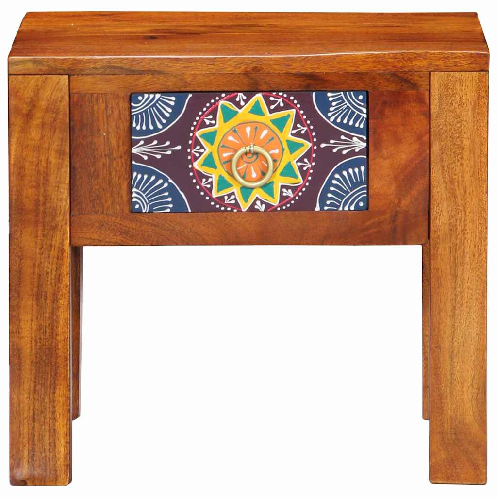 vidaXL Side Table Brown 40 x 30 x 36 cm 4