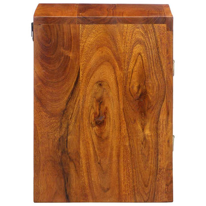 vidaXL Bedside Cabinet Brown 35 x 30 x 40 cm Solid Acacia Wood 6