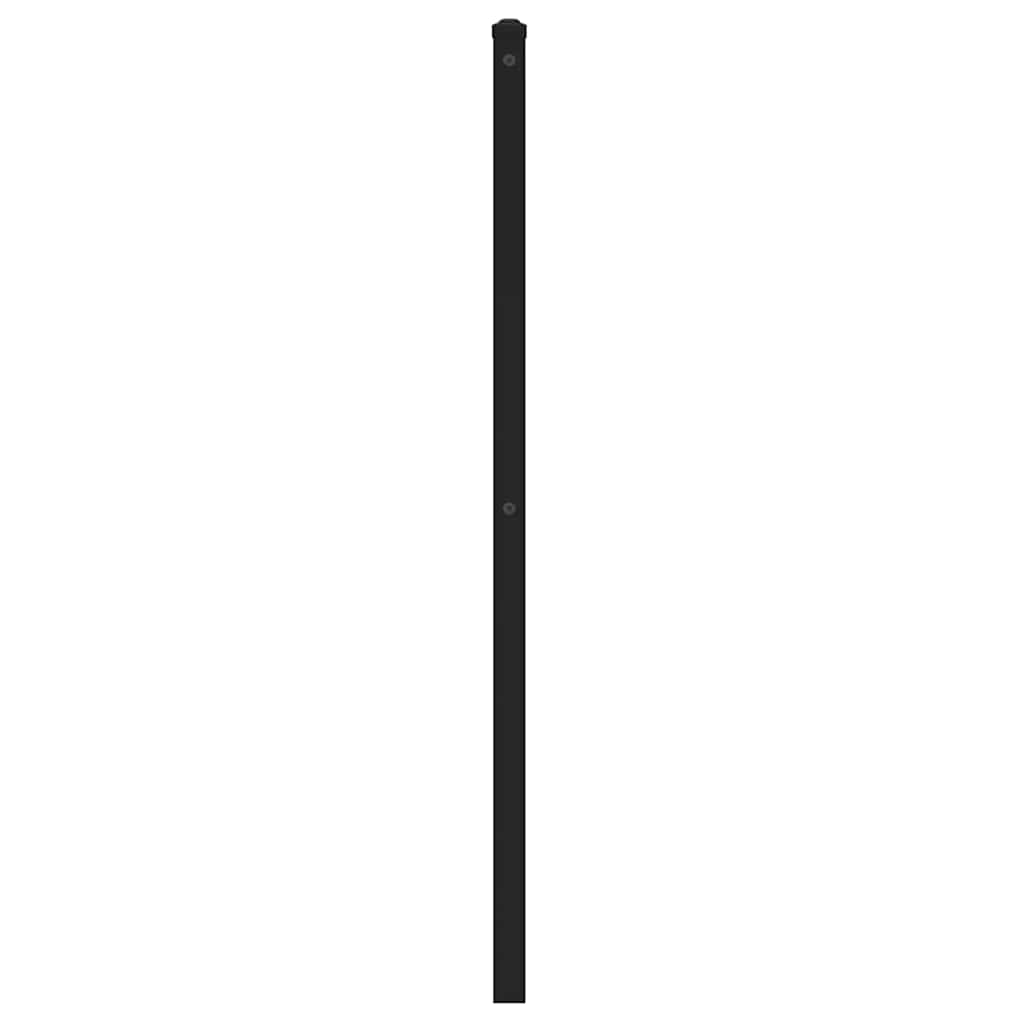 vidaXL Replace Headboard Sonoma Oak 135 cm Iron and Engineered Wood 4