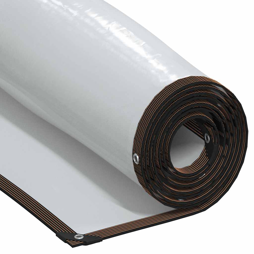 vidaXL Clear Tarpaulin with Eyelets 4x12 m Polyethylene 1