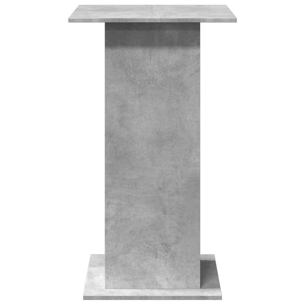 vidaXL Bar Table with Storage Concrete Grey 60x60x102 cm Engineered Wood 5