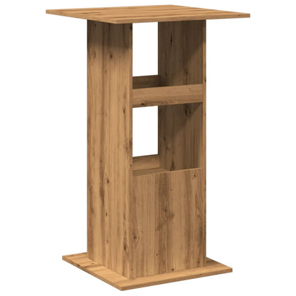 vidaXL Bar Table with Storage Artisan Oak 60x60x102 cm Engineered Wood 6