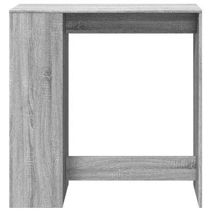 vidaXL Bar Table with Racks Grey Sonoma 101x40x103.5cm Engineered Wood 4