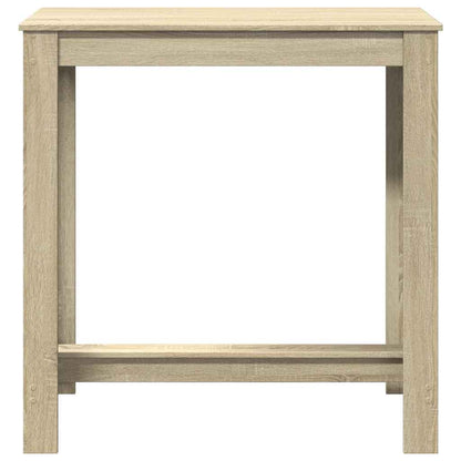 vidaXL Bar Table Sonoma Oak 102x50x103,5 cm Engineered Wood 4