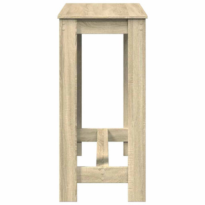 vidaXL Bar Table Sonoma Oak 102x50x103,5 cm Engineered Wood 6