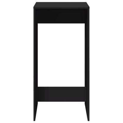 vidaXL Bar Table Black 51x50x103,5 cm Engineered Wood 4