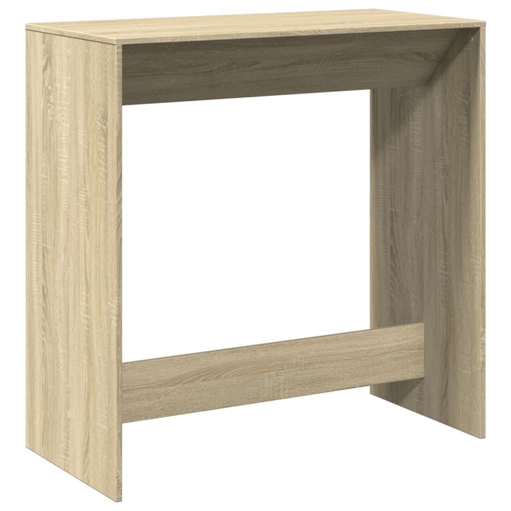 vidaXL Bar Table Sonoma Oak 102x50x103,5 cm Engineered Wood 2