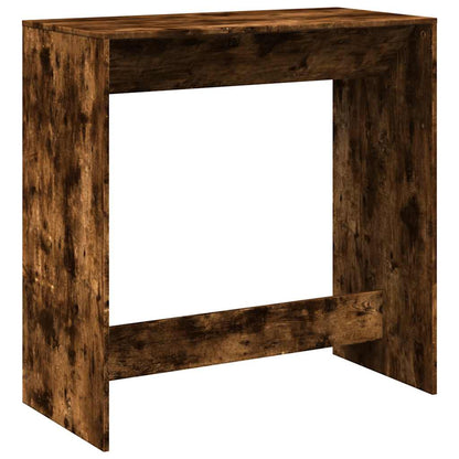 vidaXL Bar Table Smoked Oak 102x50x103,5 cm Engineered Wood 2