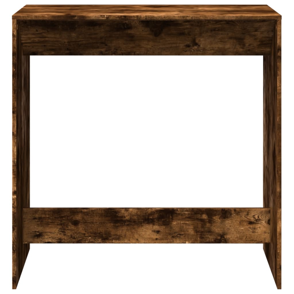 vidaXL Bar Table Smoked Oak 102x50x103,5 cm Engineered Wood 4
