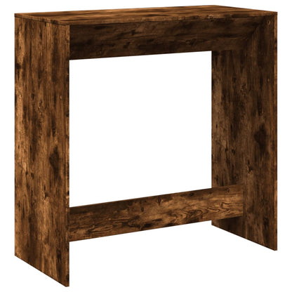 vidaXL Bar Table Smoked Oak 102x50x103,5 cm Engineered Wood 5